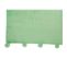 Plaid Pompon Polyester Vert Vif - L 170 X L 130 X H 1 Cm