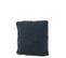 Coussin Macrame Carre Coton Bleu - L 45 X L 45 X H 4 Cm