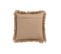 Coussin Fleur Abstrait Jute Naturel/beige - L 47 X L 49 X H 0,02 Cm