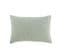 Coussin Rectangulaire Sobre Coton Menthe - L 60 X L 40 X H 4 Cm