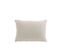 Coussin Rectangulaire Miroirs Velours Blanc - L 50 X L 33 X H 8 Cm