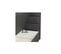 Lit Coffre Boxspring 140x200 Tissu Noir - Kincs