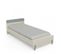 Lit 90x190/200 Bois Beige/vert - Sasha - L 97 X L 205 X H 67 Cm