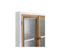 Vitrine 3 Portes 2 Tiroirs Bois/blanc - Maelys