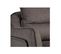 Fauteuil + Coussin Tissu/métal Gris - Aima