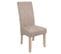 Duo De Chaises Beige Tissus/bois - Pure - L 62 X L 47 X H 108 Cm