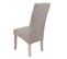 Duo De Chaises Beige Tissus/bois - Pure - L 62 X L 47 X H 108 Cm