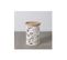 Table Basse Ronde Bois/blanc Taille S - Anemone