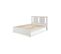 Lit Complet 140x190 Blanc/bois - Lagana