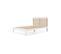 Lit Complet 140x190 Blanc/bois - Shaida