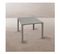 Table D'appoint Carrée En Aluminium Taupe 50 Cm - Nihoa