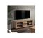 Meuble TV 170 Cm 2 Portes Chêne/marbre Noir - Clem