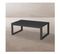 Table Basse En Aluminium Gris Anthracite 90 Cm - Nihoa