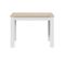 Table D'appoint Blanc/chêne Clair - Cartia - L 109 X L 67 X H 78 Cm