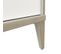 Bureau 1 Porte 1 Tiroir Blanc/gris - Noah - L 106.5 X L 50 X H 76 Cm