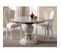 Table De Repas Ronde 110 Cm Avec Allonge - Adele - Table De Repas : L 110/150 X L 110 X H 75 Cm