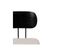 Quatuor De Chaises Tissu Beige/bois Noir - Moderna