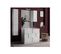 Meuble Sous-vasque 100 Cm Laqué Blanc Brillant + Vasque + Miroir Led + Colonne - Ticato