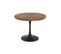 Table De Repas Ronde Bois/noir 100 Cm - Aritio