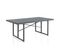 Table De Repas De Jardin 180 Cm Aluminium Gris - Yaiza