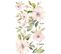 Sticker Fleurs Aquarelles Rosées Pour Décoration Murale 70 X 120 Cm Rose