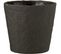 Cache-pot Noir Ciment 25,5x25,5x23,5cm