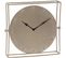 Horloge Argent Metal 33x7x33cm