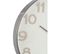 Horloge Murale Gris Plastique 39x4,5x39cm