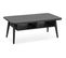 Table Basse Bois Noir 106x60x43cm