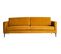 Sofa Tissu Orange 212x88x82cm