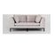 Sofa Métal Beige 171x98x69cm