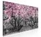 Tableau Magnolia Park (1 Part) Étroit Rose 90 X 30 Cm Rose