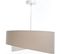 Suspension Tissu Beige 45x45x21cm