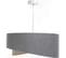 Suspension Tissu Gris 45x45x21cm