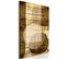 Tableau Golden Chocolate Vertical 60 X 90 Cm Marron