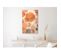 Tableau Amber Kaleidoscope Vertical 80 X 120 Cm Orange