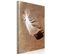 Tableau Feather On The Sand Vertical 60 X 90 Cm Beige