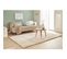 Tapis Tissé Intérieur Cosy Uni 80 X 150 Cm Beige