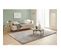 Tapis Tissé Intérieur Cosy Uni 160 X 230 Cm Gris