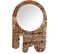 Miroir Boho Chic  Paja Natural Last Deco