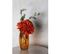 Vase Juke En Verre Orange Style Retro