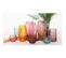 Vase Juke En Verre Orange Style Retro