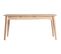 Table Extensible Scandinave En Mindi Blanc/marron