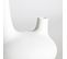 Vase Zick Blanc Design Contemporain En Céramique