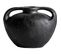 Vase Ibor Contemporain En Terracota Noir