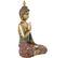 Statue Bouddha Doré Résine, Élément Zen Pour Intérieur