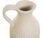 Vase Céramique Beige Épuré Pour Déco D'intérieur