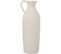 Vase Céramique Beige Épuré Pour Déco D'intérieur