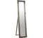 Miroir Vertical Chic Argenté Pour Élégance Intemporelle