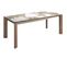 Table Extensible Design Marbre Et Noyer Angel Cerda